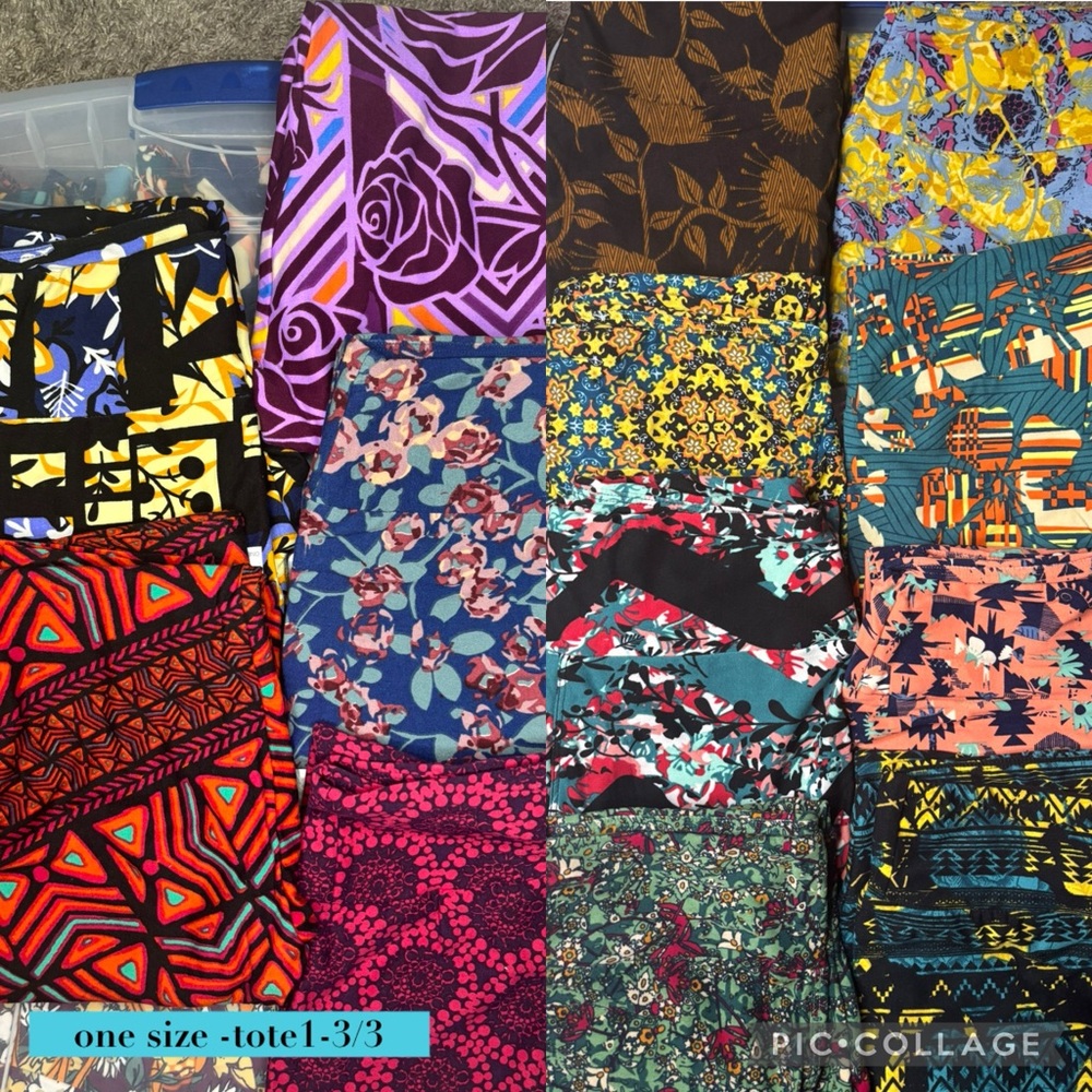 Colorful Patterned Leggings Collection (5Pairs -Mystery Box) - Picture 1 of 12